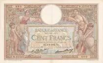 Francia 100 Francs Luc Olivier Merson - 09-06-1932 -  Serial H.35535