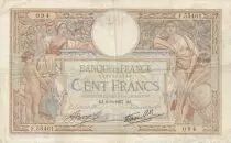 Francia 100 Francs Luc Olivier Merson - 09-09-1937 -  Serial F.55461