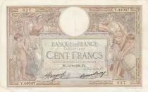 Francia 100 Francs Luc Olivier Merson - 14-06-1934-  Serial Y.45047
