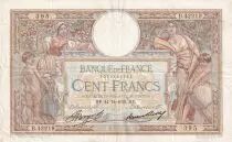 Francia 100 Francs Luc Olivier Merson - 14-12-1933 -  Serial B.42219
