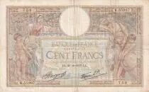 Francia 100 Francs Luc Olivier Merson - 21-10-1937 - Serial K.55967