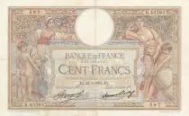 Francia 100 Francs Luc Olivier Merson - 22-02-1934-  Serial K.43383