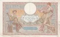 Francia 100 Francs Luc Olivier Merson - 23-12-1937 - Serial B.56509