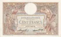 Francia 100 Francs Luc Olivier Merson - 26-01-1933 -  Serial A.38982
