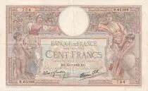 Francia 100 Francs Luc Olivier Merson - 30-03-1939 - Serial R.65398