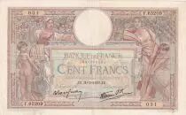 Francia 100 Francs Luc Olivier Merson - Women and children - 30-03-1939 - Serial F.65209