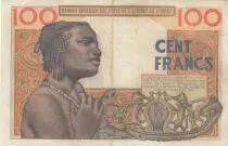 Francia 100 Francs mask 1959 - Serial J.81