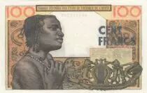 Francia 100 Francs mask 1959 - Serial W.275