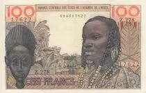 Francia 100 Francs mask 1959 - Serial Z.278