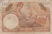 Francia 100 Francs Mercury, French Treasury - 1947 - Serial O.2