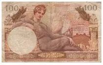 Francia 100 Francs Mercury, French Treasury - 1947 - Serial P.1 - F
