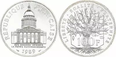 Francia 100 Francs Pantheon - 1982