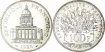 Francia 100 Francs Pantheon - 1988  - Silver - from UNC set