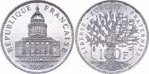 Francia 100 Francs Pantheon - 1991 - UNC - Silver