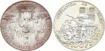 Francia 100 Francs Silver Liberation of Paris 1944 - 1994 - Silver