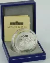 Francia 100 Francs Silver Marshall De Lattre de Tassigny - 1994 - Proof