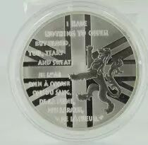 Francia 100 Francs Silver Winston Churchill - 1994 - Proof