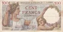 Francia 100 Francs Sully - 02-05-1940 - Serial J.10300