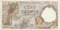 Francia 100 Francs Sully - 05-03-1942 - Serial G.28924