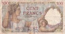 Francia 100 Francs Sully - 06-02-1941 Serial A.19153