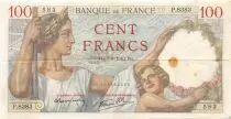 Francia 100 Francs Sully - 07-03-1940 Serial P.8383 - VF