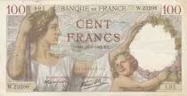 Francia 100 Francs Sully - 10-07-1941 Serial W.23206