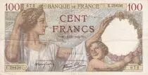 Francia 100 Francs Sully - 12-02-1942 - Serial E.28636