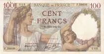 Francia 100 Francs Sully - 12-02-1942 - Serial F.28608