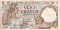 Francia 100 Francs Sully - 12-10-1939 - Serial A.2601