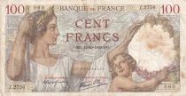 Francia 100 Francs Sully - 12-10-1939 - Serial Z.2756
