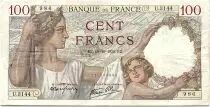 Francia 100 Francs Sully - 19-10-1939 Serial U.3144 - VF