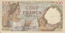Francia 100 Francs Sully - 19-12-1940 Serial W.17262