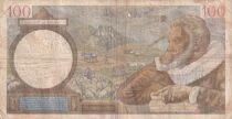 Francia 100 Francs Sully - 22-08-1940 - Serial V.14792