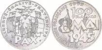 Francia 100 Francs Victory  8 May 1945 - 1995