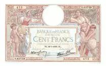 Francia 100 Francs Women and children - 22-09-1938 Serial E.60674