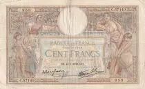 Francia 100 Francs Women and childs - 13-01-1938 - Serial C.57140 - F+
