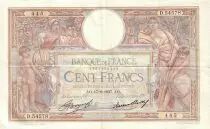 Francia 100 Francs Women and childs - 1937