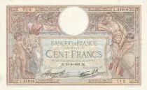 Francia 100 Francs Women and childs - 21-10-1937 Serial L.55918