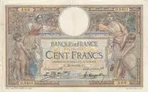 Francia 100 Francs Women and childs - 23-08-1922  Serial D.8411 - VF