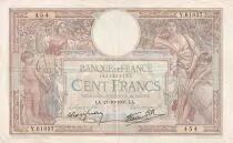 Francia 100 Francs Women and childs - 27-10-1938 - Serial Y.61837