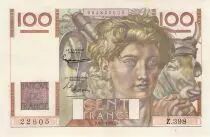 Francia 100 Francs Young Farmer - 06-09-1951 - Serial Z.398 - VF+