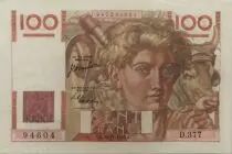 Francia 100 Francs Young Farmer - 16-11-1950 - Serial D.377 - XF+