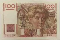 Francia 100 Francs Young Farmer - 29-06-1950 - Serial H.355 - aUNC
