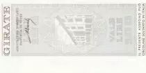 Francia 100 Lires Banca del Friuli - 22-12-1976 - UNC