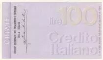 Francia 100 Lires Credito Italiano, 1976 - Toscana- Neuf