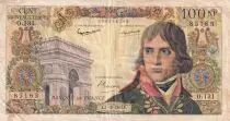 Francia 100 NF - Bonaparte - 05-10-1961 - Serial O.131 - P.144