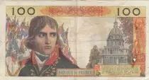 Francia 100 NF Bonaparte - 04-05-1961 - Serial M.119