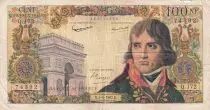 Francia 100 NF Bonaparte - 05-04-1962 - Serial  Q.172