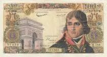 Francia 100 NF Bonaparte - 06-02-1964 - Serial U.292 - F
