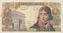 Francia 100 NF Bonaparte - 07-06-1962 - Serial P.183